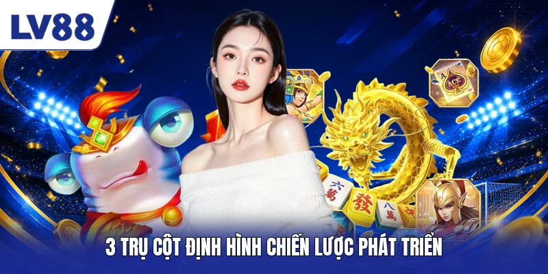 3 trụ cột định hình chiến lược phát triển
